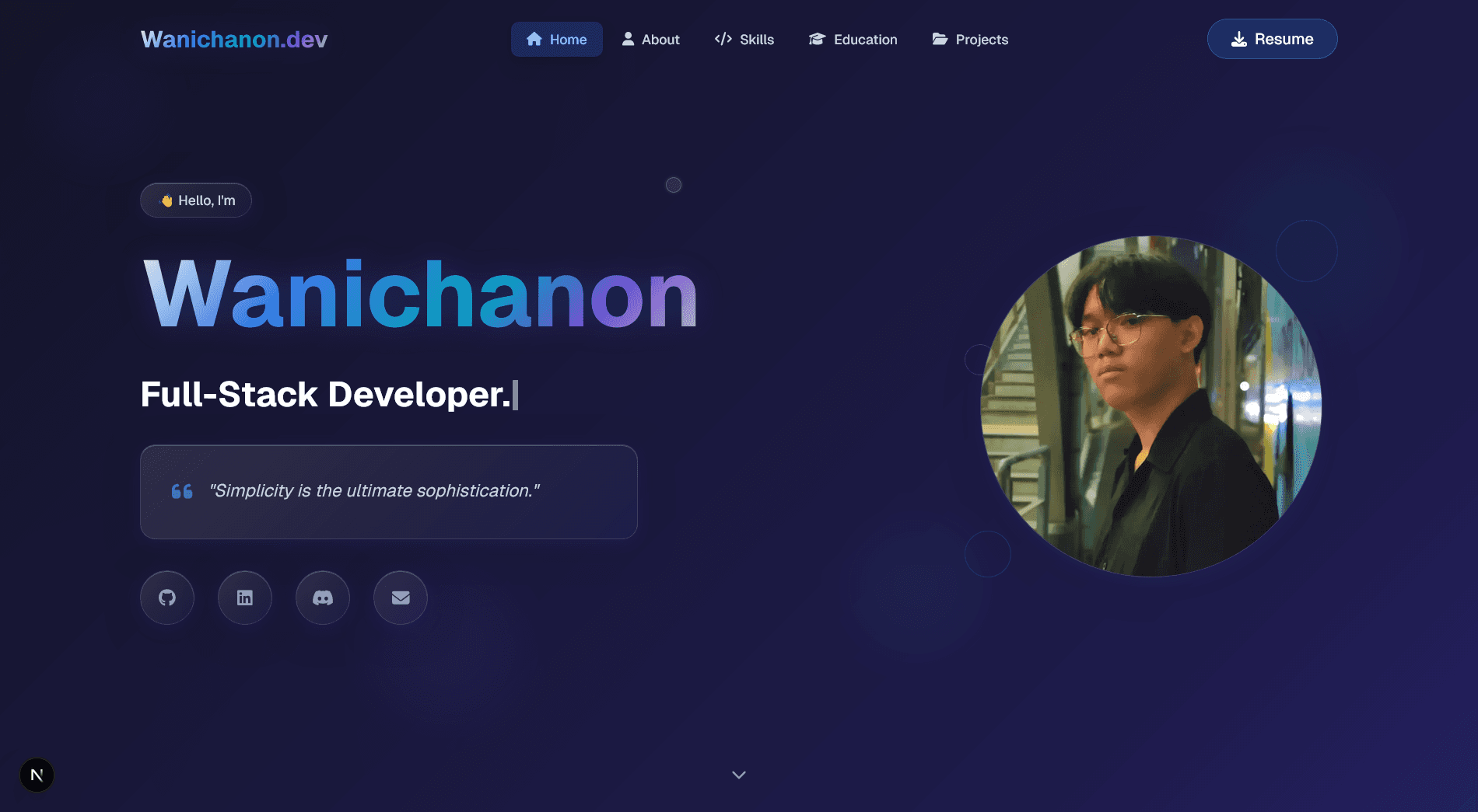 Wanichanon.dev